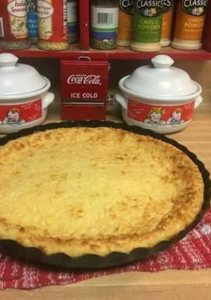 A picture of Terri's favorite coconut pie.