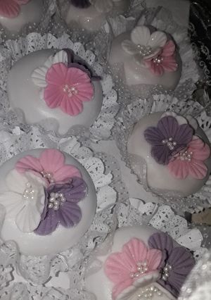 صورة لوصفة 🌸 كعيكعات بالطلية 🌸