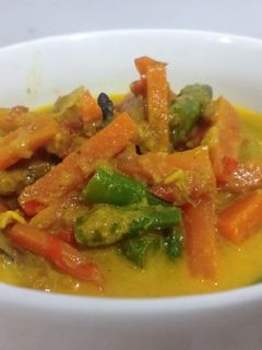 Foto resep Kari ayam sayur