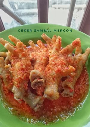 Foto resep Ceker Sambal Mercon