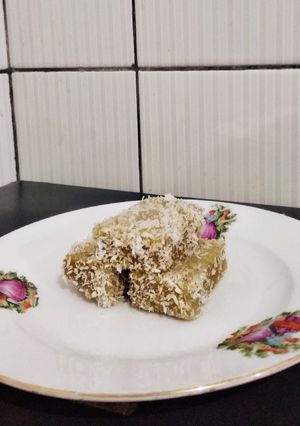 Foto resep Kue pisang kelapa