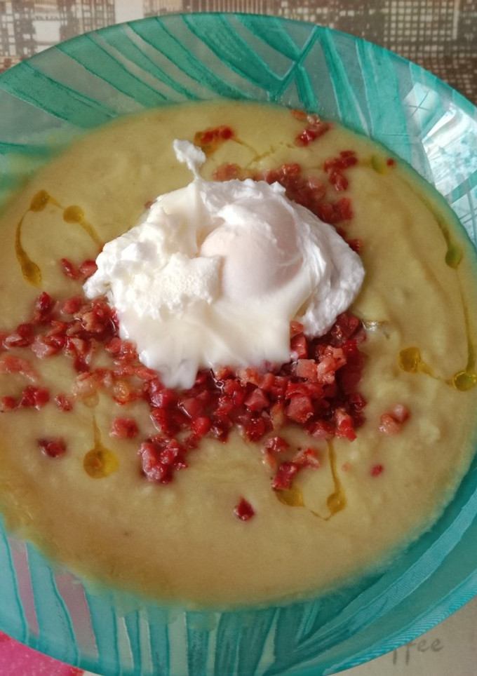 Una foto de Crema de espárragos express