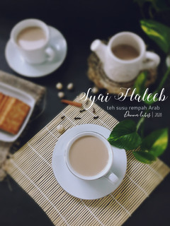 Foto resep Syai Haleeb/Teh Susu Rempah Arab