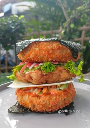 Foto resep Burgushi (Burger Sushi)