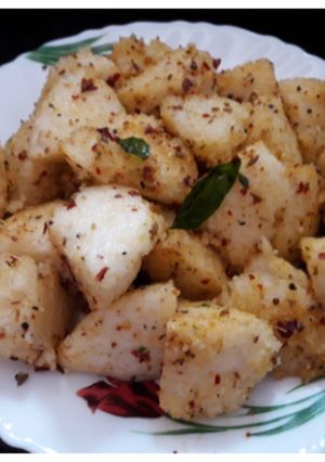 A picture of Masala Idli.