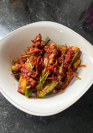 Foto resep Oisobagi kimchi