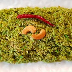 Palak Biryani A picture of Palak Biryani.
