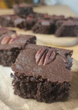 Une photo de 🍫 Brownie aux noix de pécan (sans oeuf)