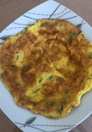 Foto resep Telur Dadar Bayam - Mpasi anak GTM 😁