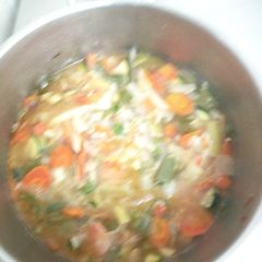 This vegetables soup A picture of This vegetables soup.