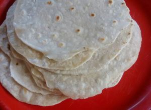 Una foto de Tortillas para tacos mexicanos