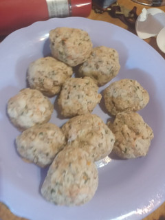 Una foto de Albóndigas de pollo 🍗 🤤