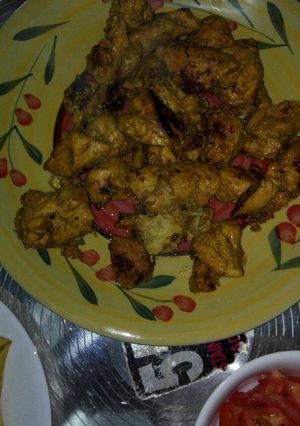 صورة لوصفة تكه دجاج