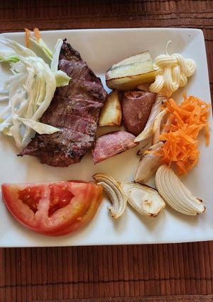 Una foto de Vacío con verduras!