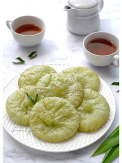 Foto resep Kue Cucur Pandan Empuk beserta tips pembuatan