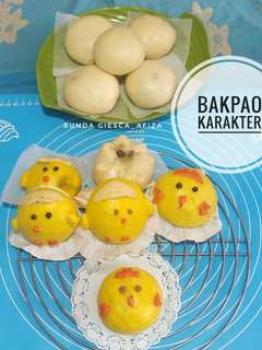Foto resep Bakpao Karakter