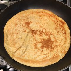 Chickpea Farinata (Pancake) A picture of Chickpea Farinata (Pancake).