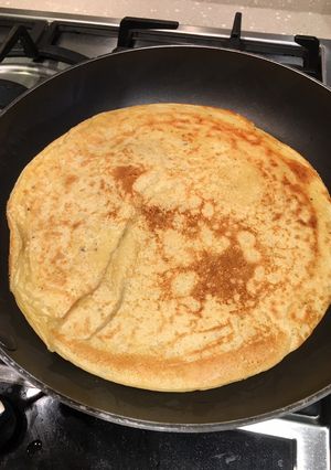 A picture of Chickpea Farinata (Pancake).