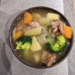 A picture of Beef Brisket Soup.