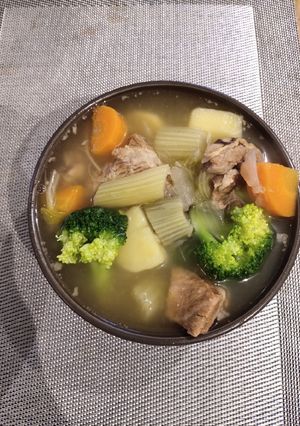 A picture of Beef Brisket Soup.