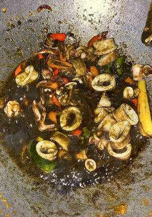 Foto resep Cumi Tinta Hitam