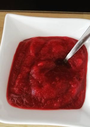 Une photo de Compote pomme cerise
