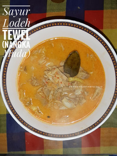 Foto resep Sayur Lodeh Tewel (Nangka Muda) +balungan