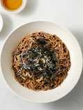 [Korean] Perilla Oil Soba Noodles (Super Appetizing) (Vegetarian Option)