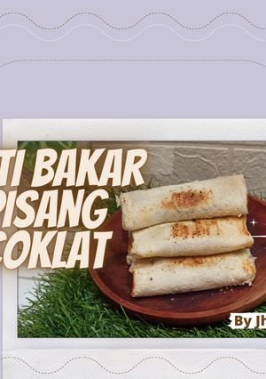 Foto resep "ROTI PANGGANG PISANG COKLAT"