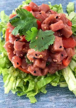 A picture of Quick Tuna Tartare.