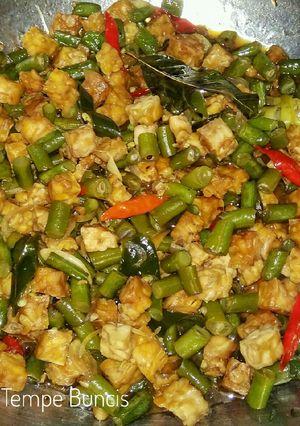 Foto resep Oseng Tempe Buncis