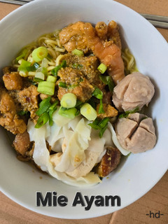 Foto resep Mie Ayam sederhana | Mie Ayam Bakso Pangsit