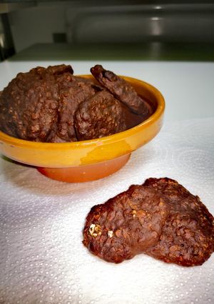 Foto principal de Galletas de avena, plátano y cacao