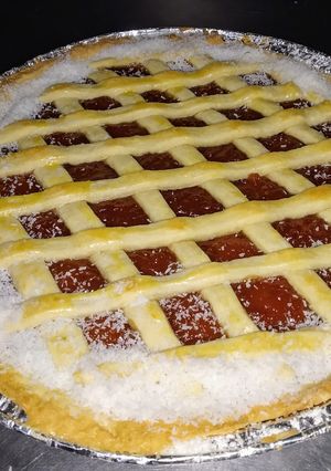 Una foto de Pasta frola de membrillo