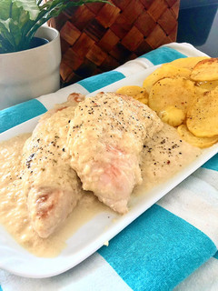 Una foto de Solomillo de pavo en salsa de yogur, soja y miel