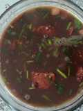 Frijoles puercos o con embutidos