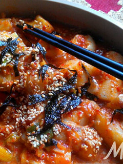 Foto resep Tteokbokki (Korean Hot & Spicy Rice Cake)