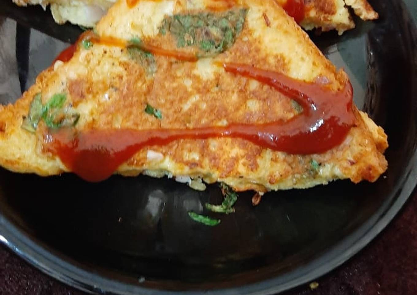 Indo Korean Egg Sandwich