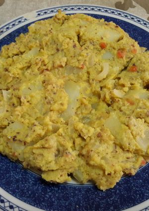 Foto principal de 🇪🇸Tortilla guisada "española" de "carne" vegana 🍳