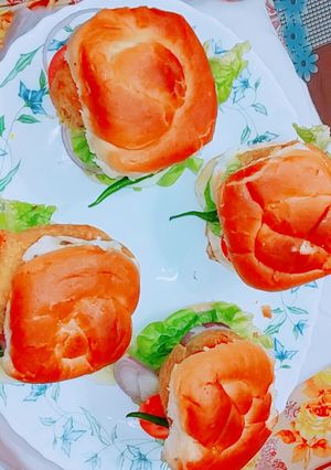 A picture of Vada pav.