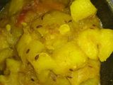 Potato papaya carrot sukto