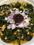 Steamed Alugbati / Spinach