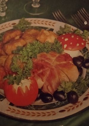 A picture of "Meat flower".