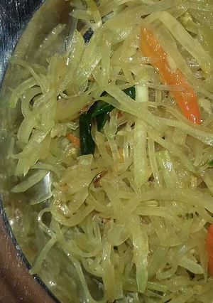 Foto resep Oseng pepaya muda