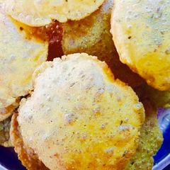 Masala puri..!!! Locha puri👍 A picture of Masala puri..!!! Locha puri👍.