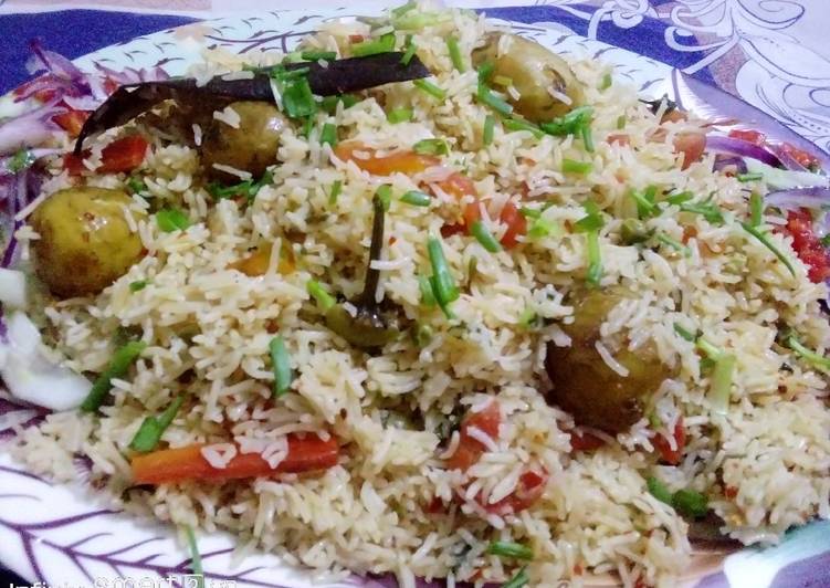 How to Make Speedy Colourful sabzi pulao