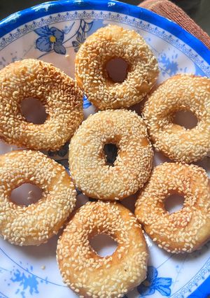 Foto resep Donat singkong wijen