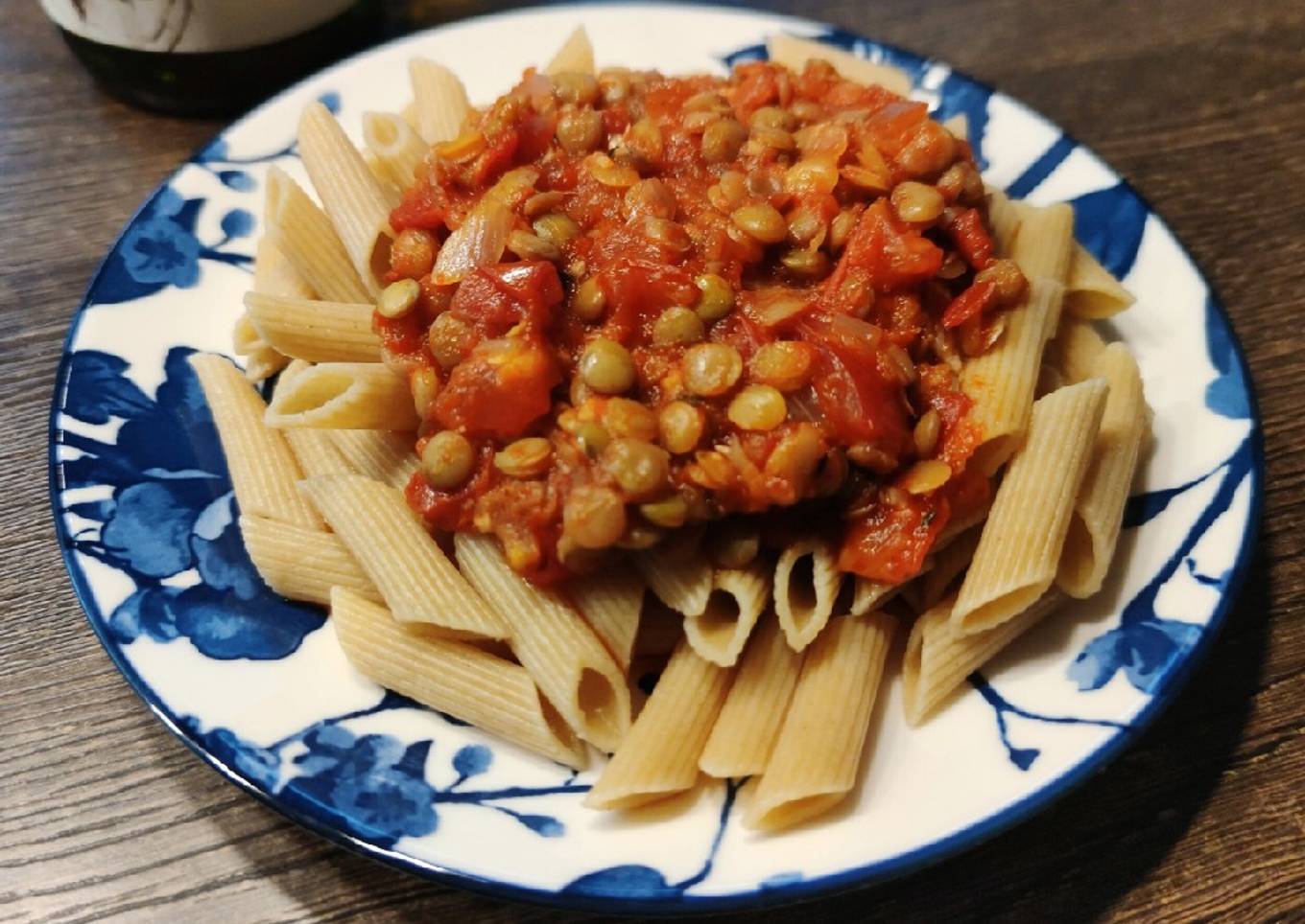 Lentil pasta