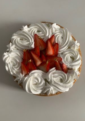 Une photo de Tarte aux fraises 🍓