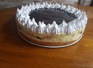 Una foto de Torta helada bien fácil